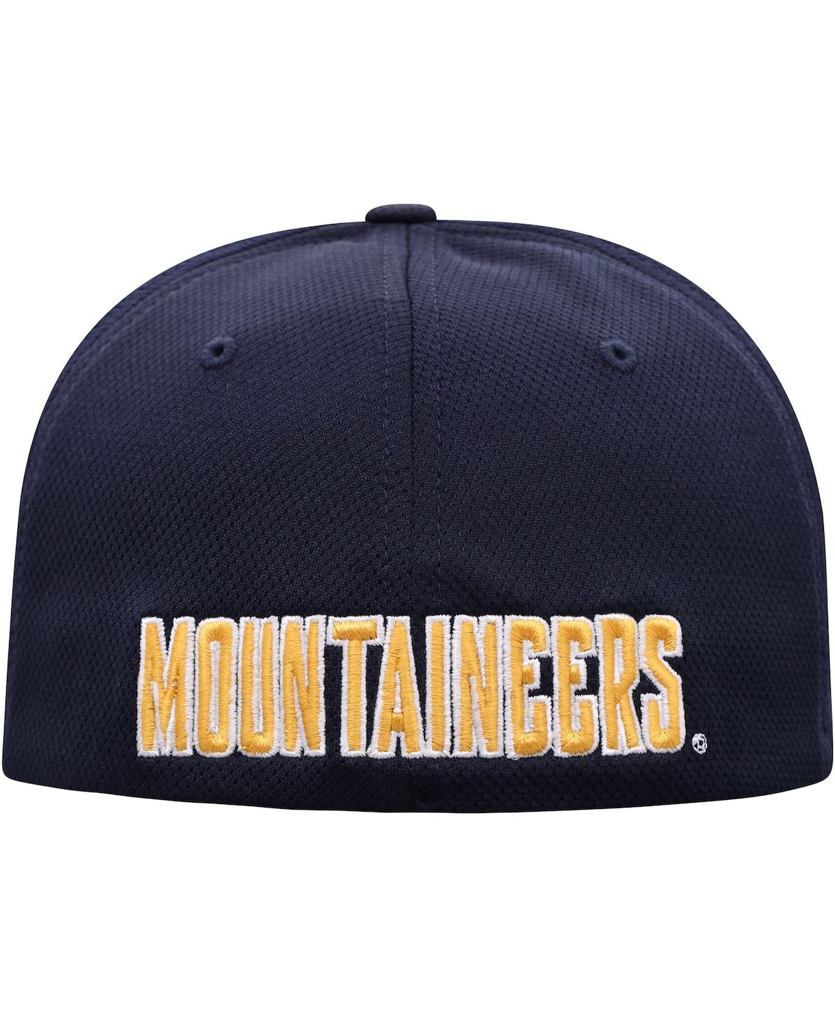 Top Of The World Navy West Virginia Mountaineers Reflex Logo Flex Hat In Navy