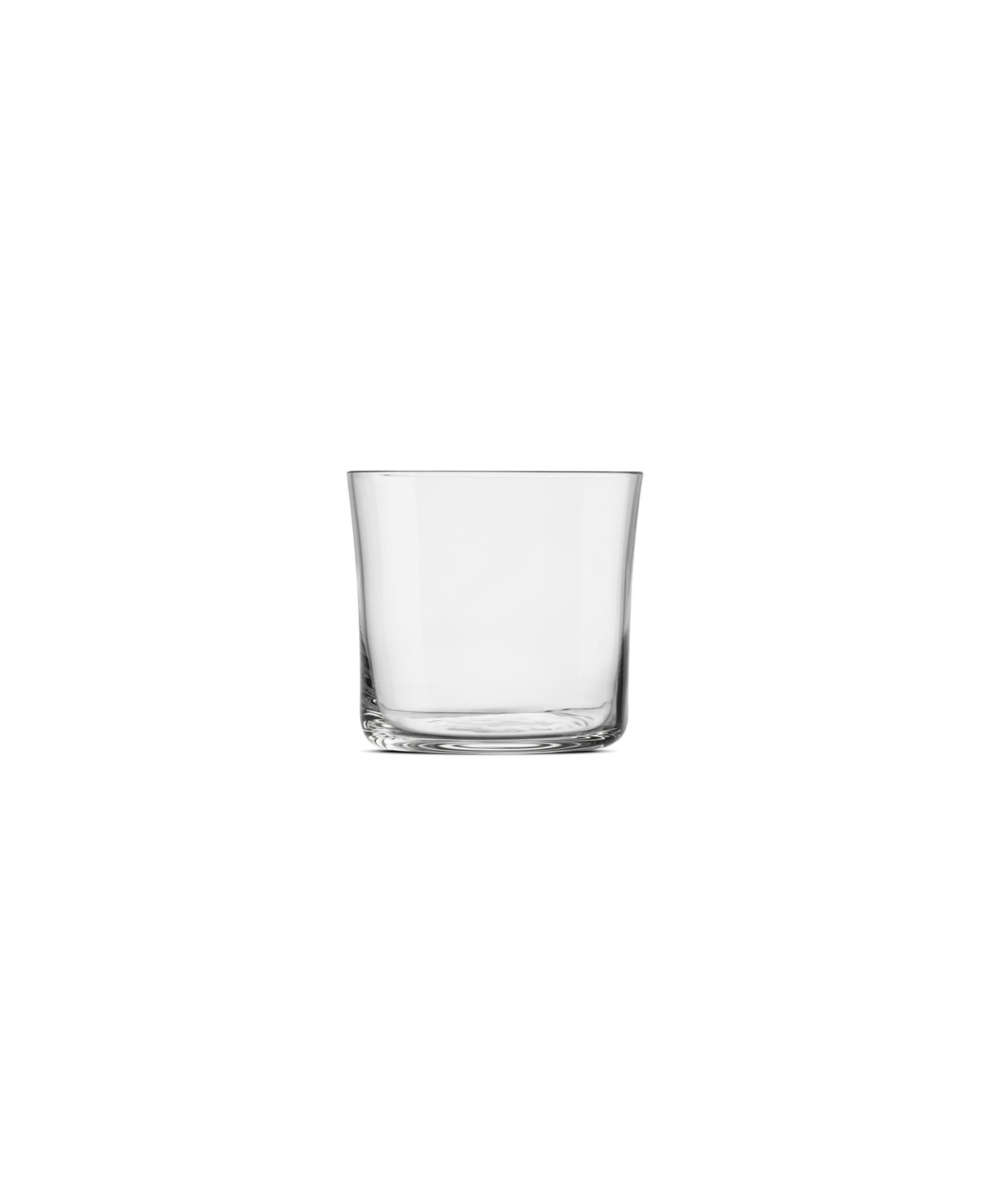 Nude Glass Savage Low Ball Glasses, Set Of 4 In Clear