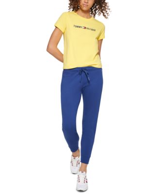 Tommy Hilfiger Yellow Warm Up Suits 