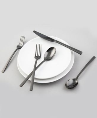 Beacon Sand Mirror 20-Piece Flatware Set, Service for 4