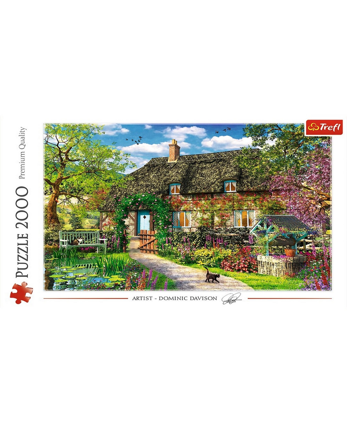 Shop Trefl Jigsaw Puzzle, Country Cottage, 2000 Piece In Various