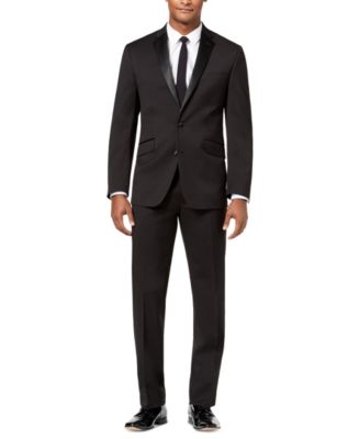 Kenneth Cole Reaction Men's Slim-Fit Ready Flex Tuxedo Suit & Reviews ...