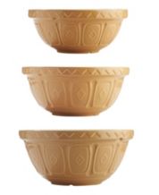 Set of 3 Bamboo Fiber Mixing Bowls, Cuisinart