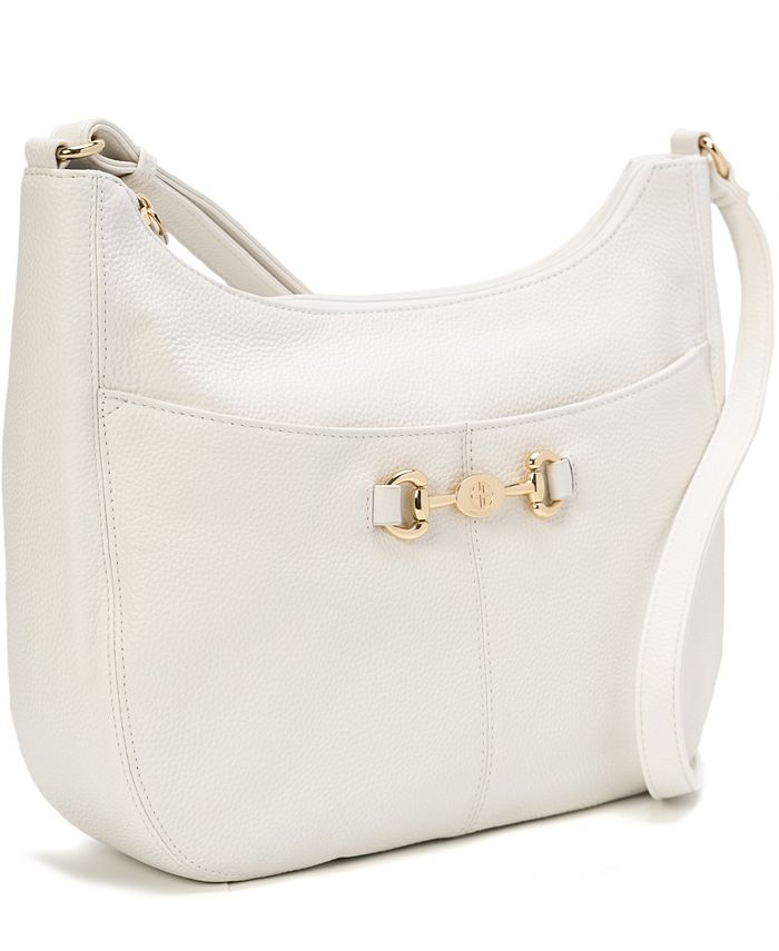 Giani Bernini HorsebitDetail Leather Hobo, Created for Macy's