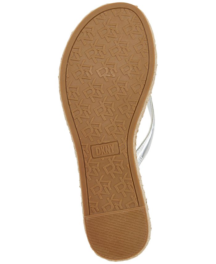 DKNY Women's Tabatha Espadrille Flip Flop Sandals Macy's