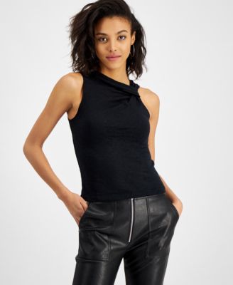 LNA - Women's Solace Twisted-Neck Tank Top