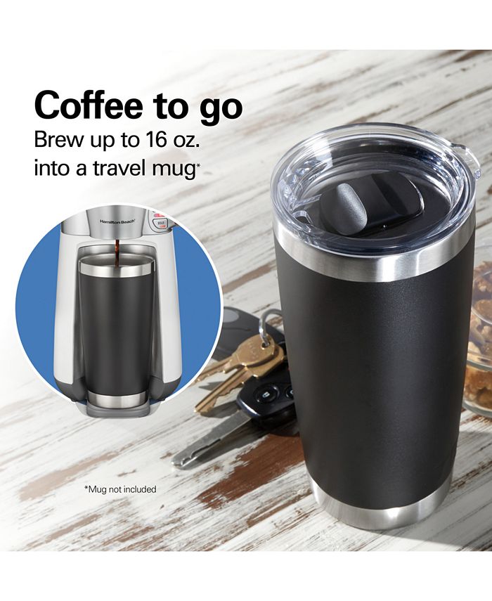 Hamilton Beach - Convenient Craft Single-Serve Rapid Cold Brew & Hot Coffee Maker
