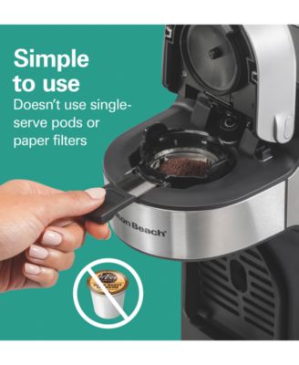 The Scoop Single-Serve Coffee Maker with Removable Reservoir