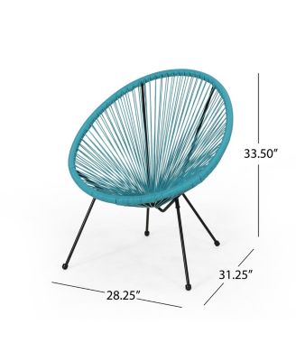 Anson Outdoor Hammock Weave Chair Set, 2 Piece