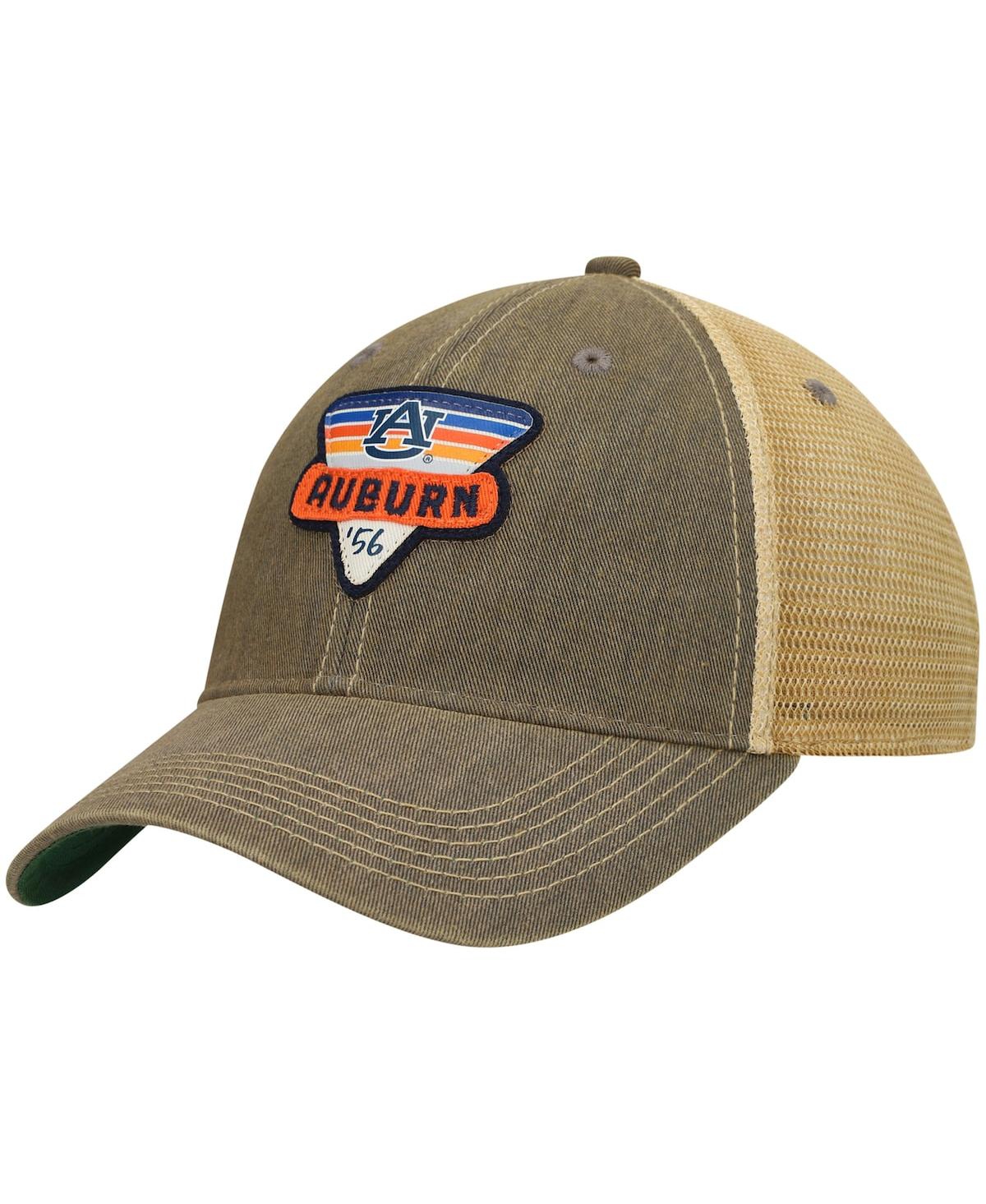Men's Gray Auburn Tigers Legacy Point Old Favorite Trucker Snapback Hat - Gray