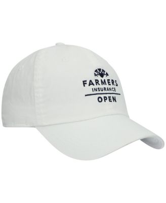 Men's White Farmers Insurance Open Shawmut Adjustable Hat