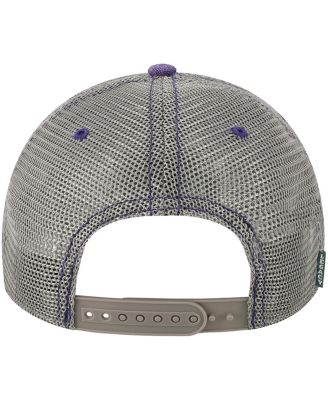 Men's Purple Northwestern Wildcats Sunset Dashboard Trucker Snapback Hat