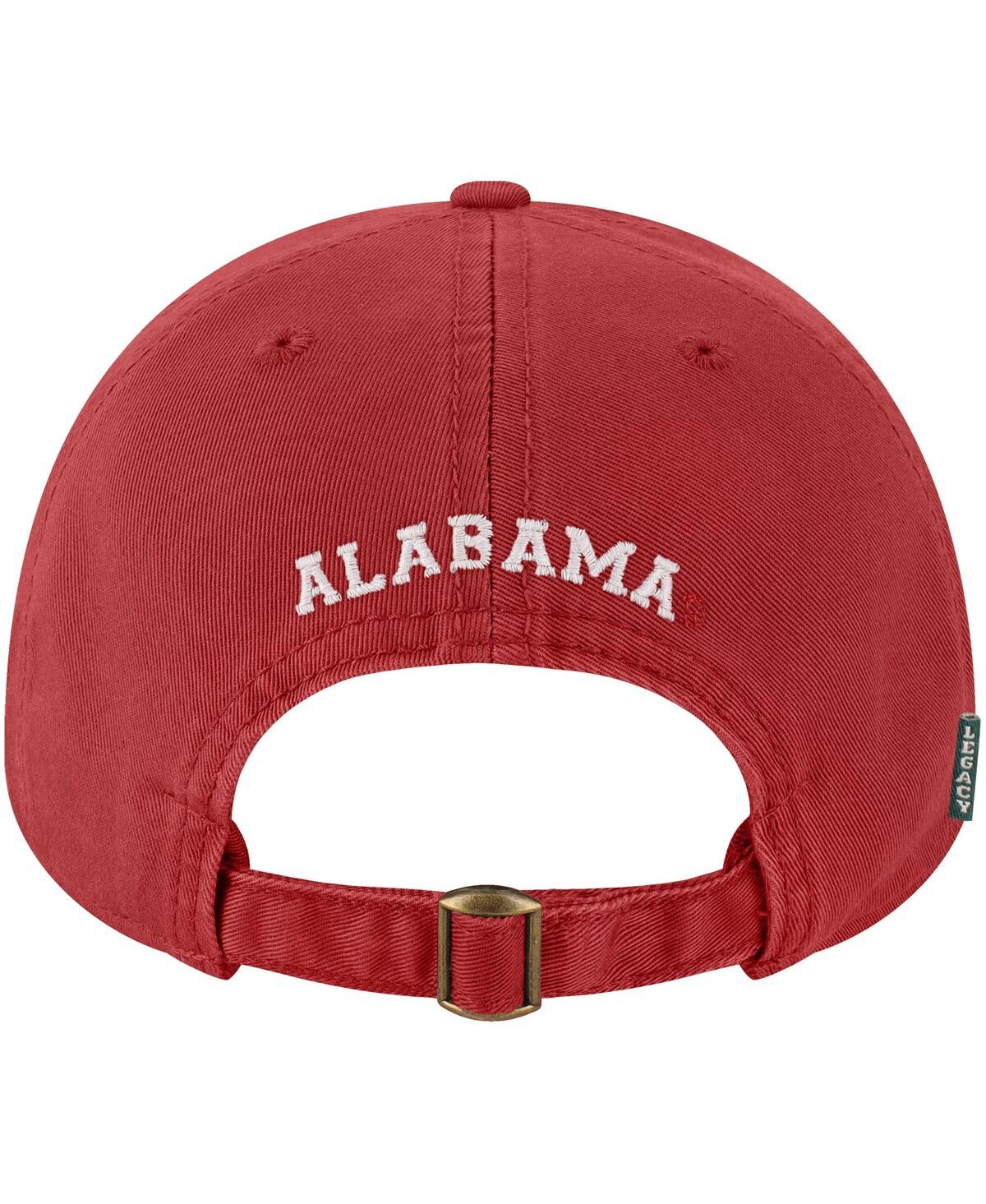 LEGACY ATHLETIC MEN'S CRIMSON ALABAMA CRIMSON TIDE VARSITY LETTER ADJUSTABLE HAT 