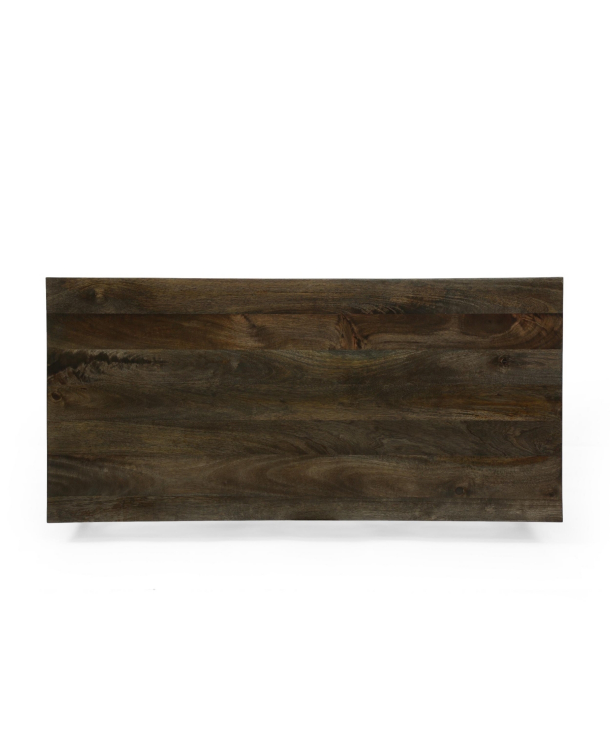 Shop Noble House Screven Modern Industrial Handcrafted Wood Desk In Brown