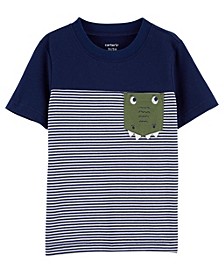 Toddler Boys Alligator Pocket T-shirt