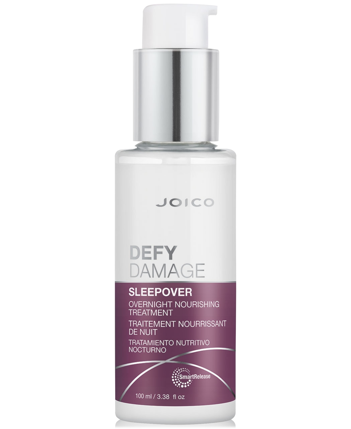 Joico Defy Damage Sleepover Overnight Nourishing Treatment, 3.38 Oz, From Purebeauty Salon & Spa
