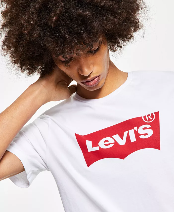 Men's Graphic Logo Batwing Short-Sleeve T-shirt - thumbnail 2