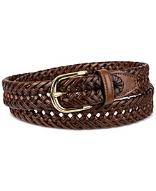 Men's Hand-Laced Braided Belt, Created for Macy's 