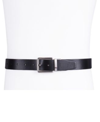 Men's Micro Logo Strap Reversible Casual Belt
