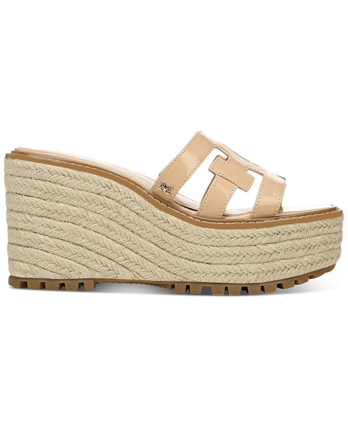 Sam Edelman Women's Laine Espadrille Platform Wedge Sandals & Reviews Sandals Shoes Macy's