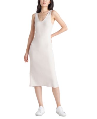 Black Tape - Women's Ribbed Tank Midi Dress