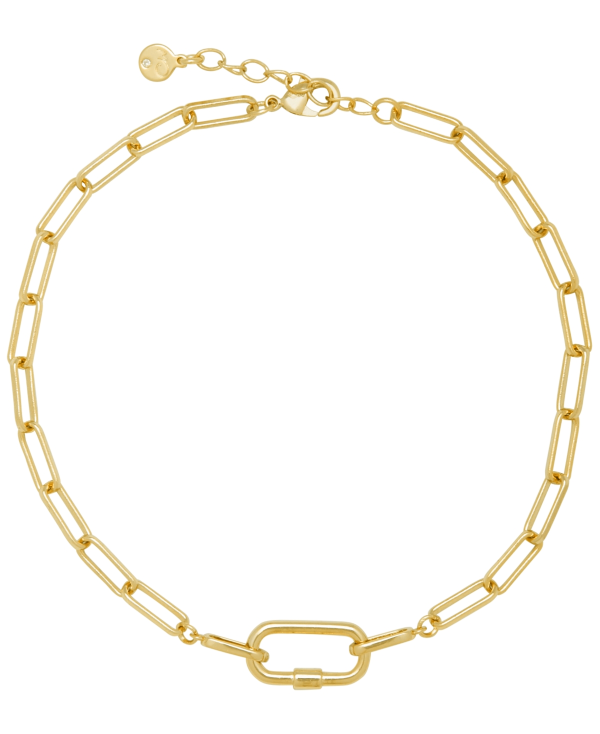 Women's Clip Chain Anklet - Gold Plated