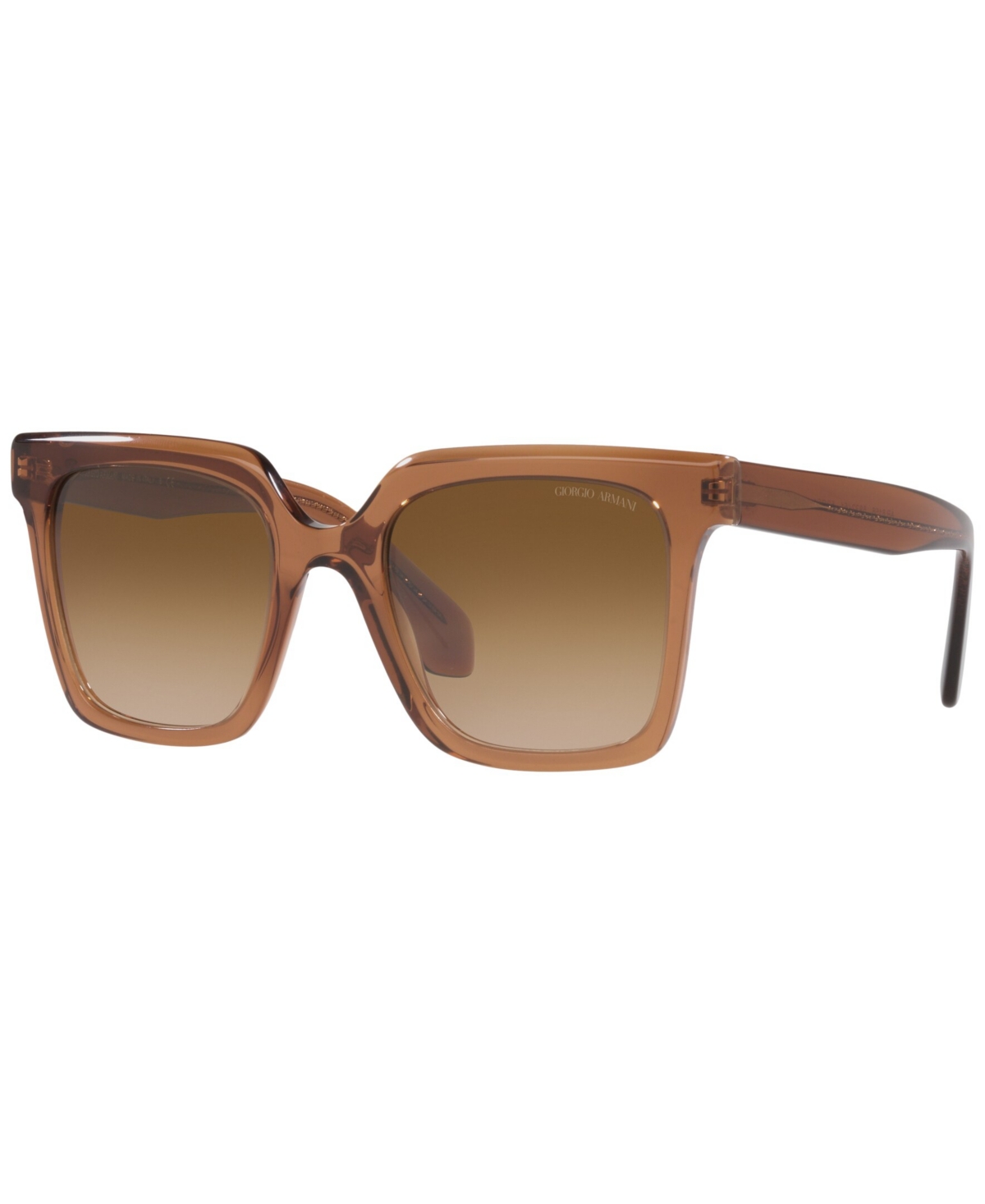 Giorgio Armani Women's Sunglasses, 52 In Transparent Brown