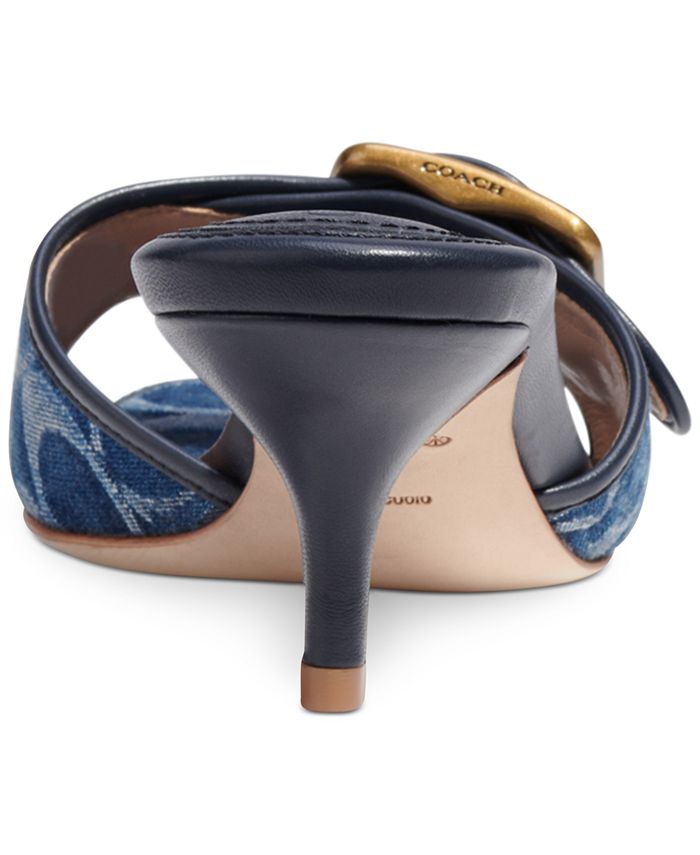 COACH Women's Margot KittenHeel Slide Sandals & Reviews Sandals