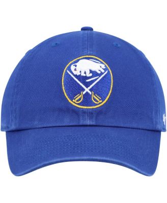 Men's '47 Royal Buffalo Sabres Logo Clean Up Adjustable Hat