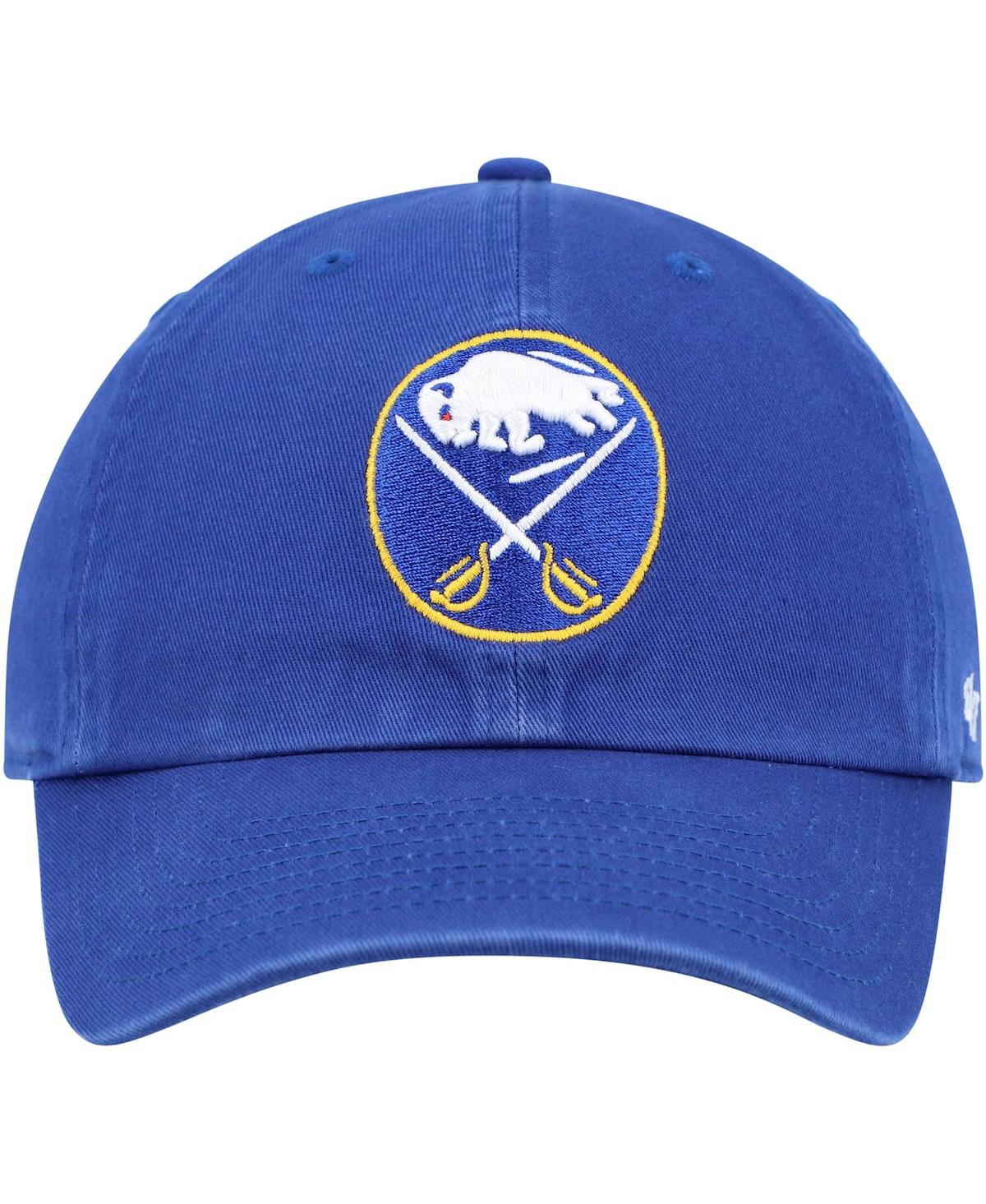 Shop 47 Brand Men's '47 Royal Buffalo Sabres Logo Clean Up Adjustable Hat