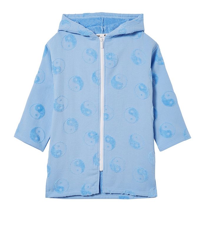 COTTON ON Toddler Boys Zip Through Hooded Towel Macy