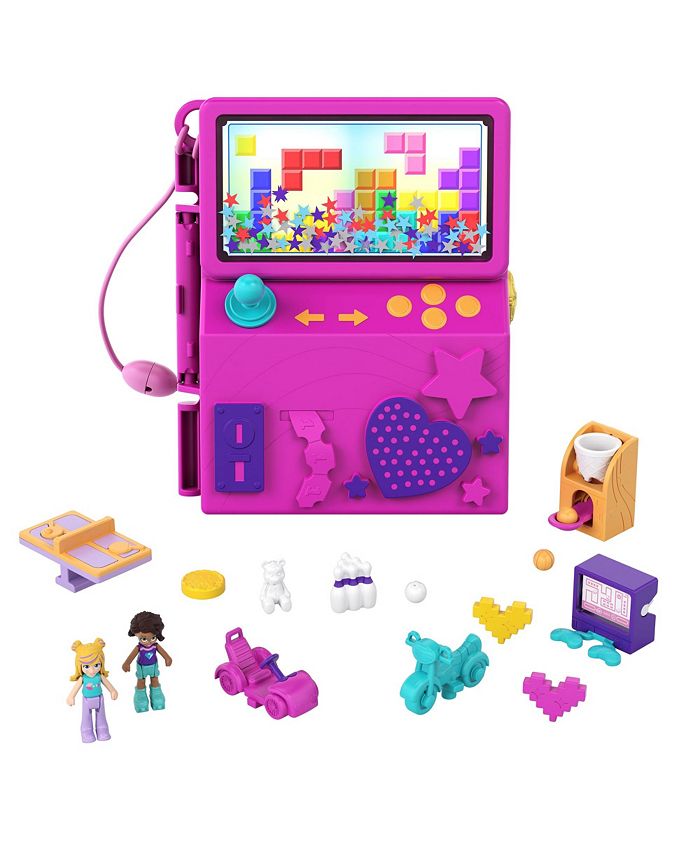 Polly Pocket Video Game Arcade Compact Macy's