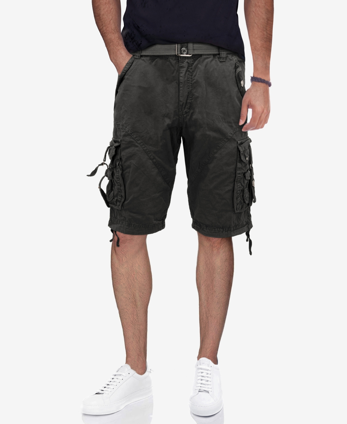 X-ray Men's 12.5-inch Inseam Cargo Shorts In Charcoal