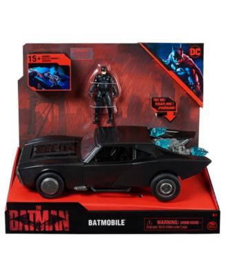 Photo 1 of Batman Batmobile with 4” Batman Figure, Lights and Sounds, The Batman Movie Collectible