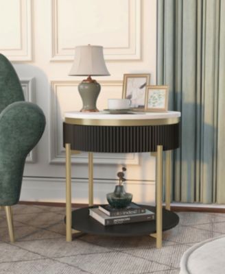 Marei 1 Drawer End Table