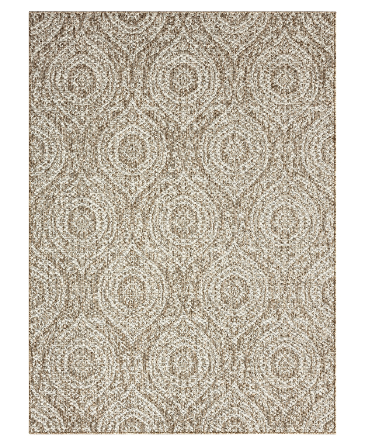 Nicole Miller Patio Country Zoe 7'9" X 10'2" Outdoor Area Rug In Taupe