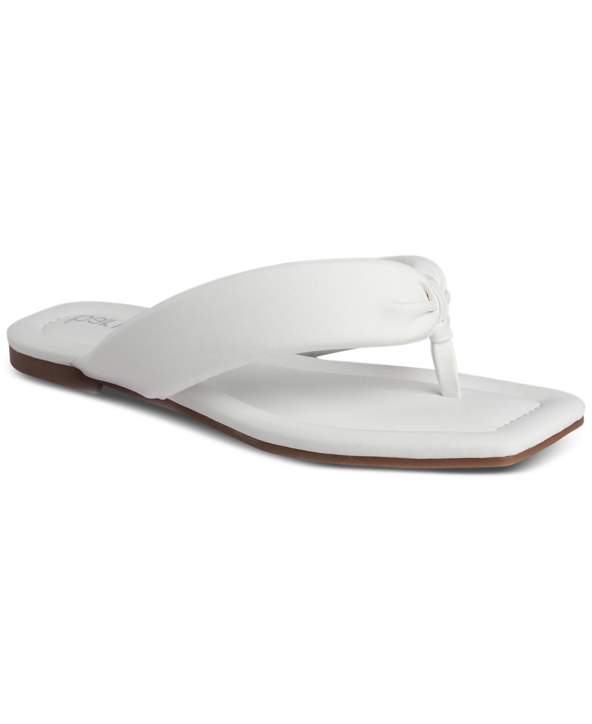 Macy's silver cheap flat sandals