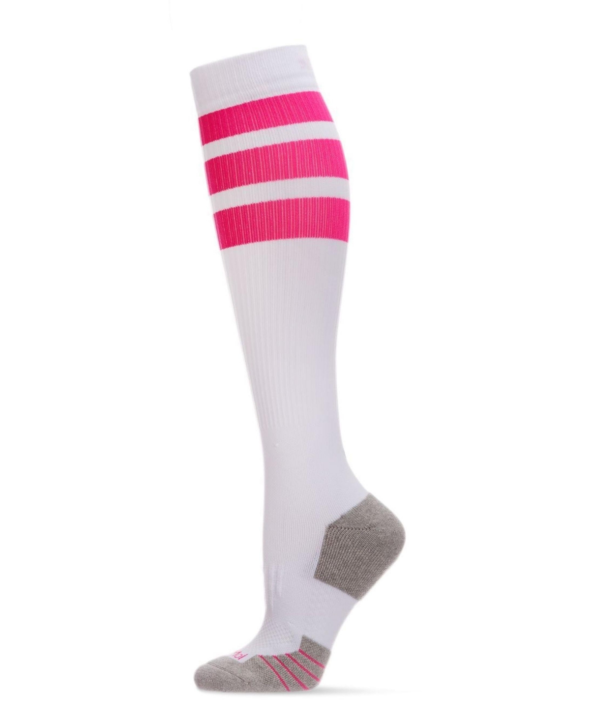 Women's Retro Compression Knee High Socks - Pink