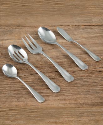 Rhiannon Satin 45-Piece Flatware Set, Service for 8