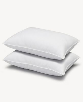 Signature Plush Allergy-Resistant Firm Density Side/Back Sleeper Down Alternative 2-Pack Pillow, Queen