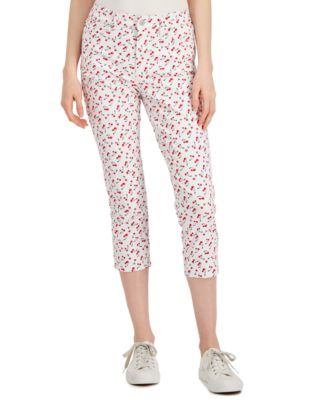 Charter Club - Women's Bristol Printed Capri Jeans
