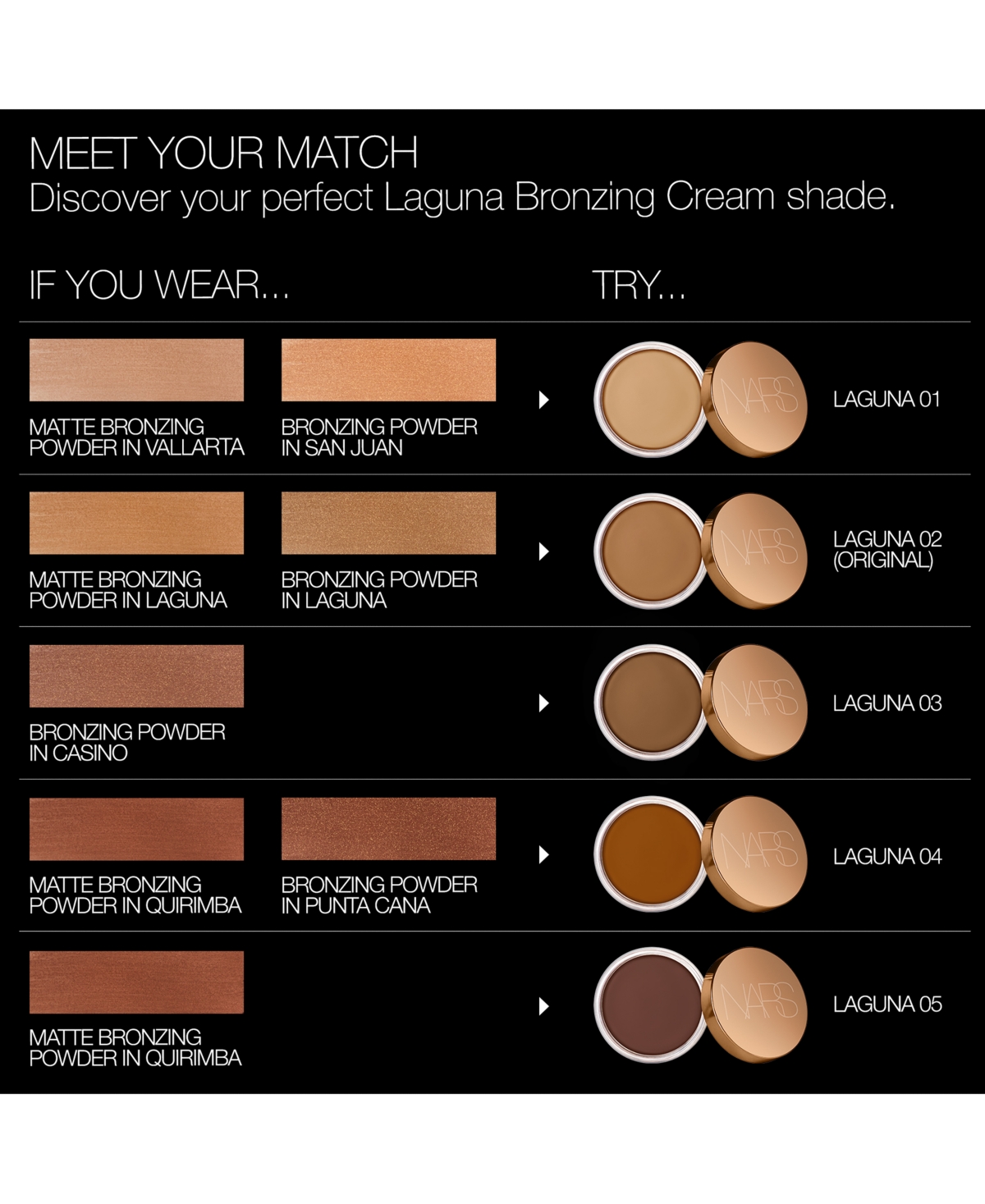 Nars Laguna Bronzing Cream - Laguna 02 (Original) - Light/medium Bron