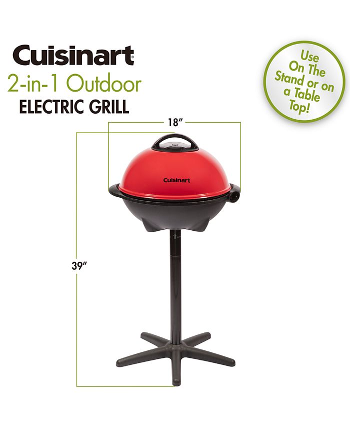 Cuisinart Portable Outdoor Electric Grill Macy