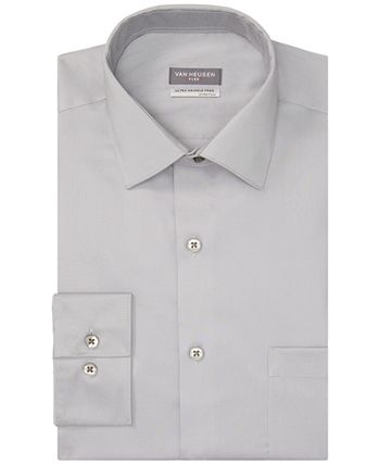 Van Heusen white and grey texture shirt - G3-MPS12295 