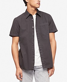 Men's Garment Dyed Pocket Shirt