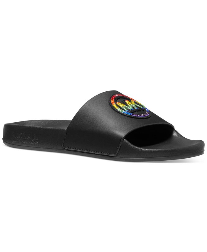 Michael Kors Women s Gilmore Pool Slides Macy s