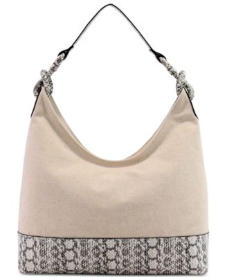 Alfani - Hillary Canvas Hobo Bag