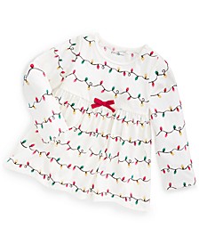 Baby Girls Twinkling Lights Tunic, Created for Macy's