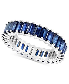 EFFY® Sapphire Baguette Band (4-1/3 ct. t.w.) Ring in 14k Gold (Also in Emerald, Multi-Sapphire & Ruby)