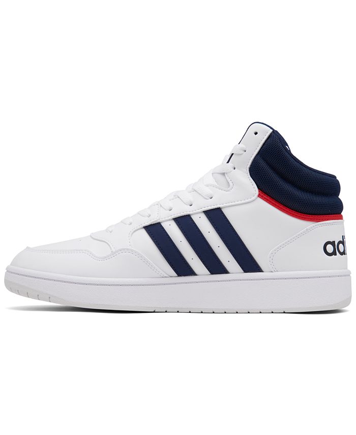 adidas Men's Hoops 3.0 Mid Classic VintageLike Casual Sneakers from Finish Line Macy's